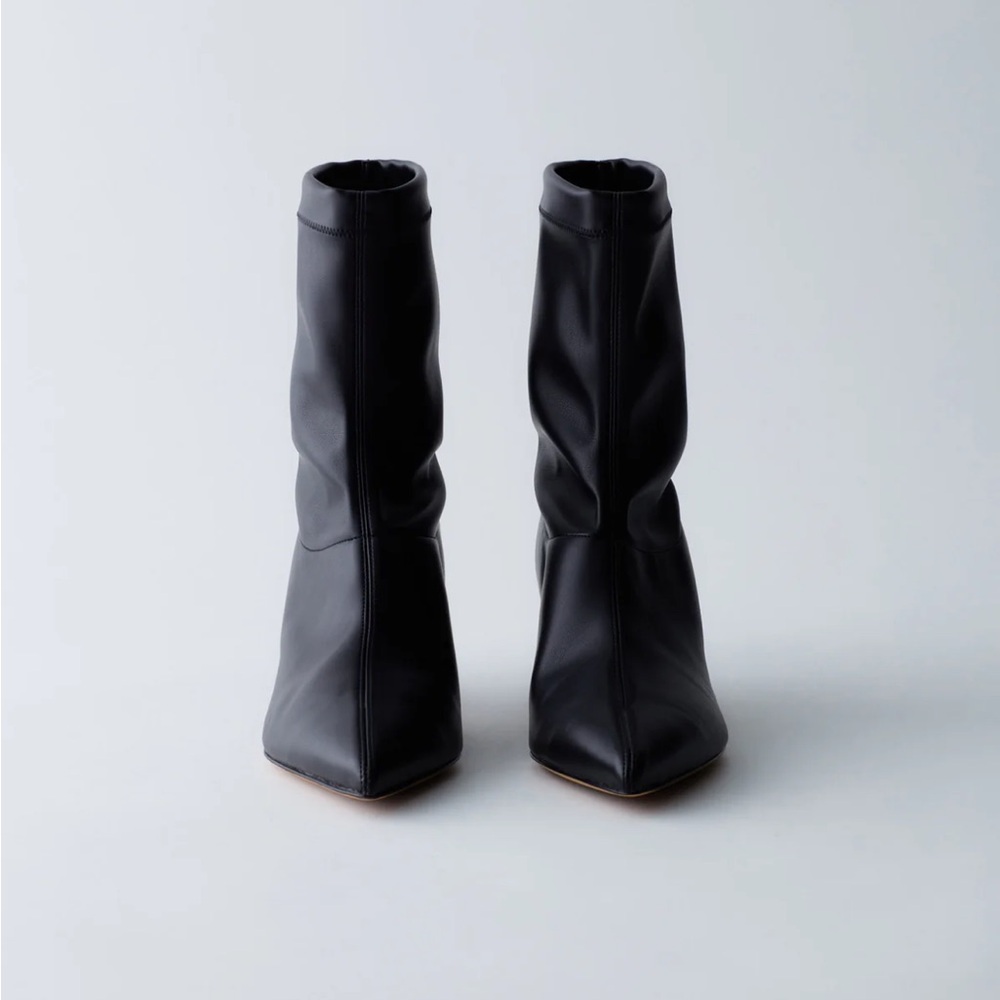 Tibi Caden stretch boots Black size 7.5